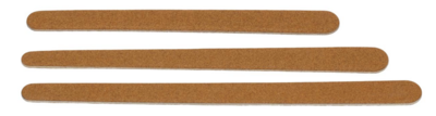BLUE FARM | Lombard. 10 pieces Wooden emery nail file, double grit 150/220