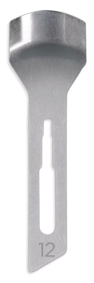 Sgorbia BLUE FARM - Misura 3, Acciaio, Con Manico Piatto Per Lavorazione Legno - Foto 3