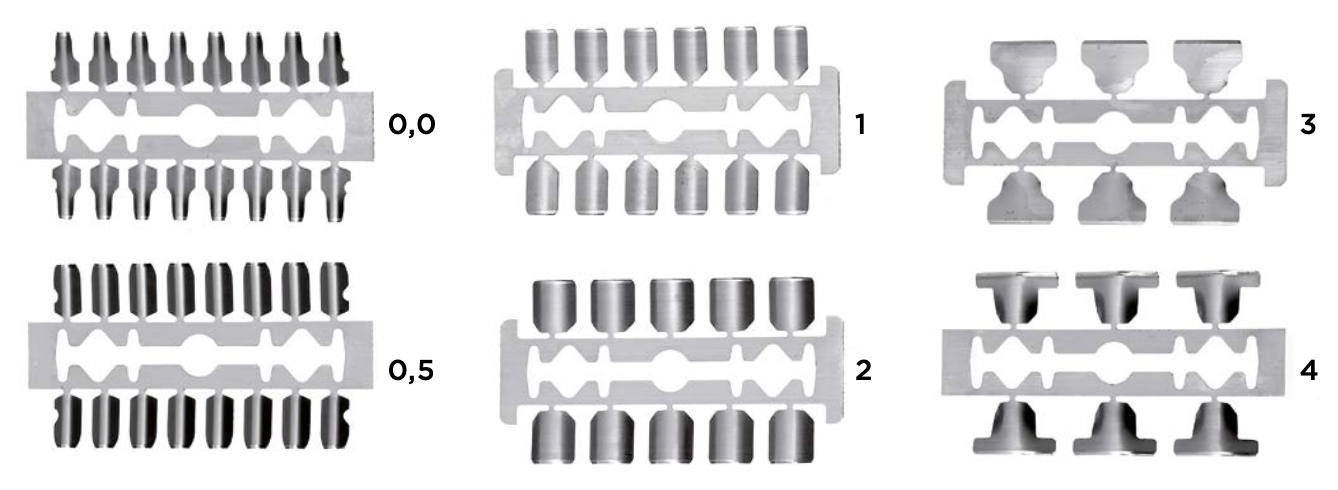 KALINDRA | Cutlery. Disposable carbon steel gouge blades