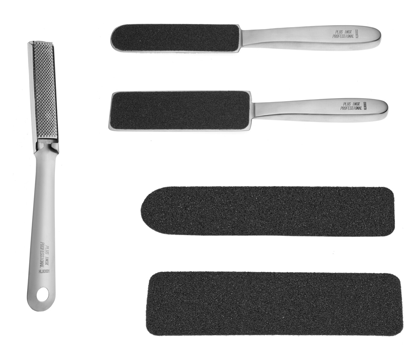 BLUE FARM | Lombard. St. steel callus rasps with spare parts