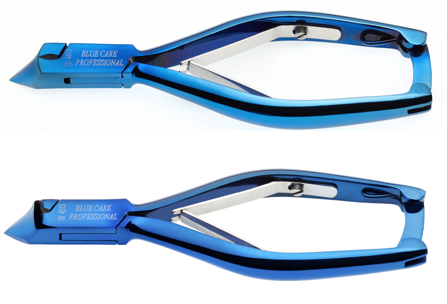 BLUE FARM | Lombard. Foot titanium nail nippers 1/4 moon shape, 14 cm