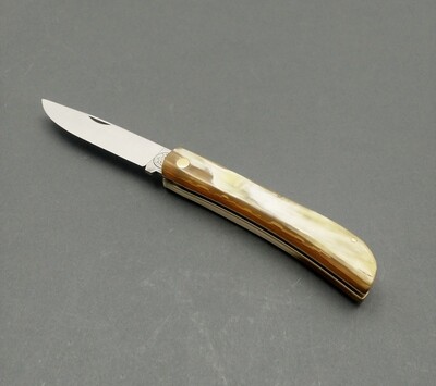 BLUE FARM | Due Buoi Knives. Pocket Honey Horn knife