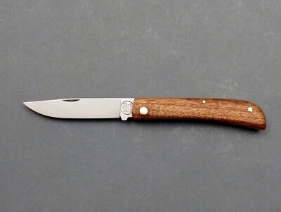 BLUE FARM | Due Buoi Knives. Pocket mahogany knife