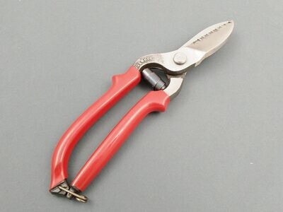 BLUE FARM | Due Buoi knives. Leather and rubber shears cm. 23