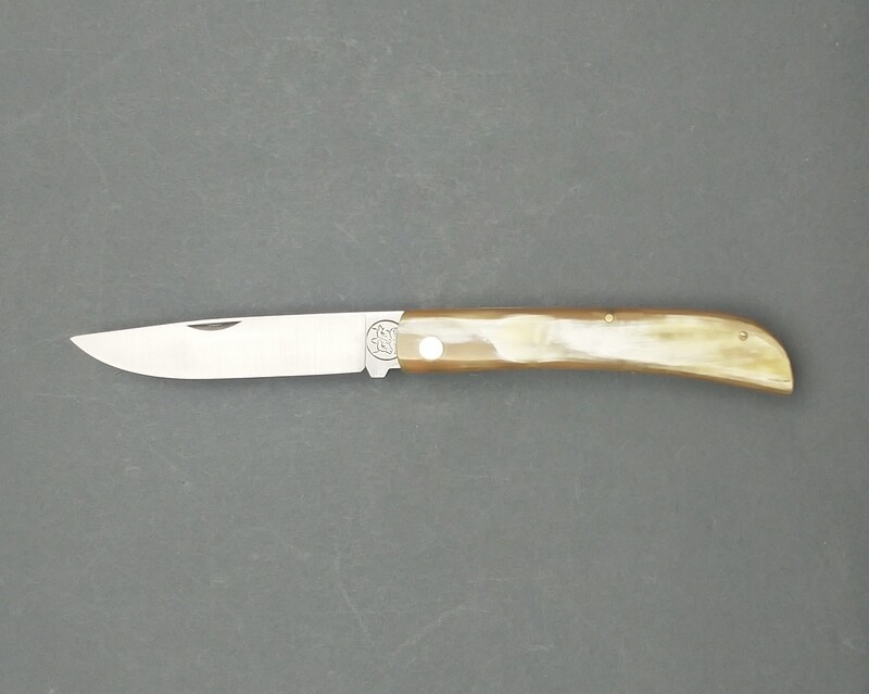 BLUE FARM | Due Buoi Knives. Pocket Honey Horn knife