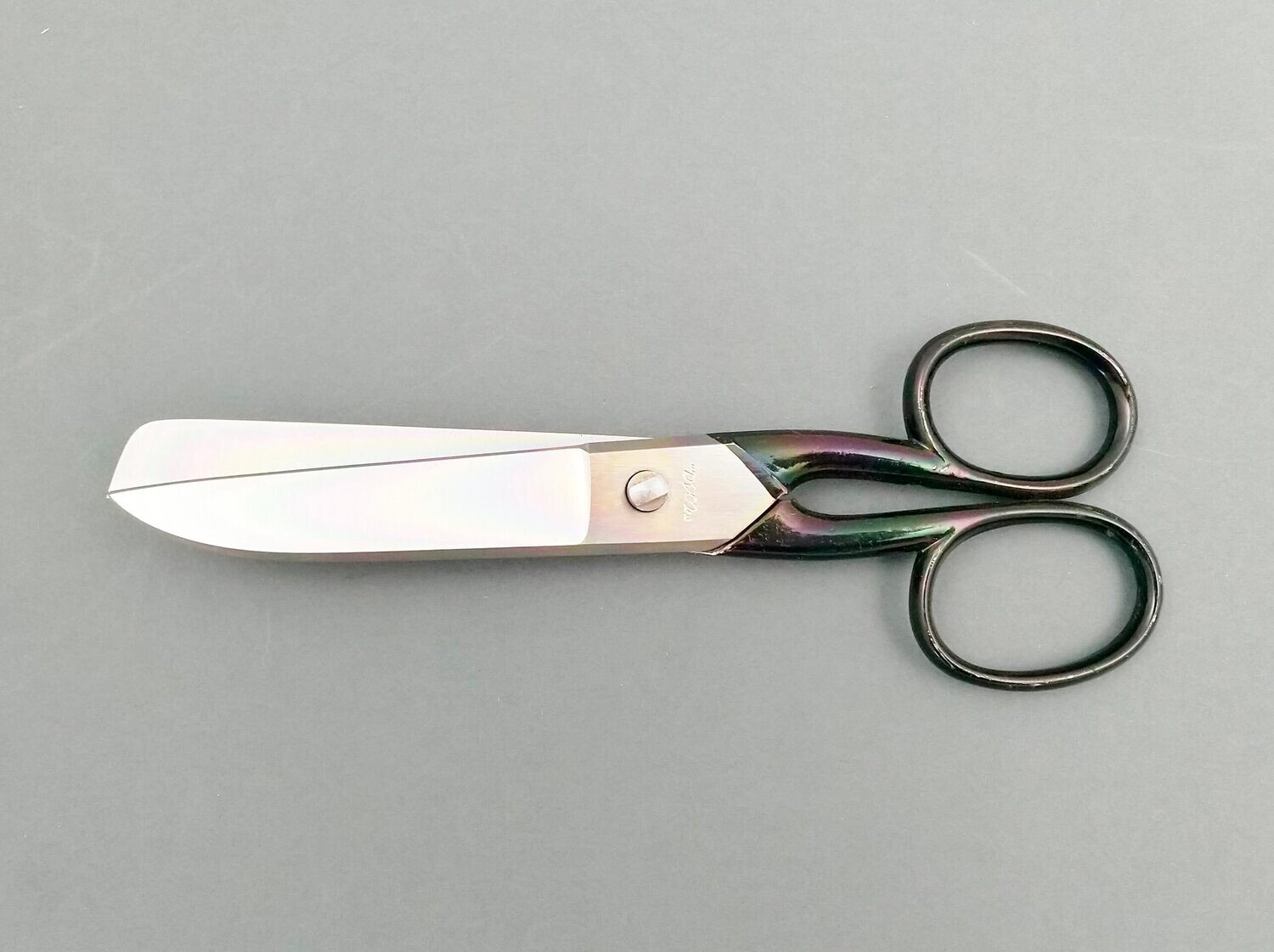BLUE FARM | Due Buoi knives. St. steel scissors for carbon fiber 18 cm