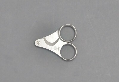 BLUE FARM |  Due Buoi knives. Forged stainless steel pocket cigar cutter