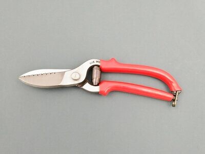 BLUE FARM | Due Buoi knives. Leather and rubber shears cm. 23