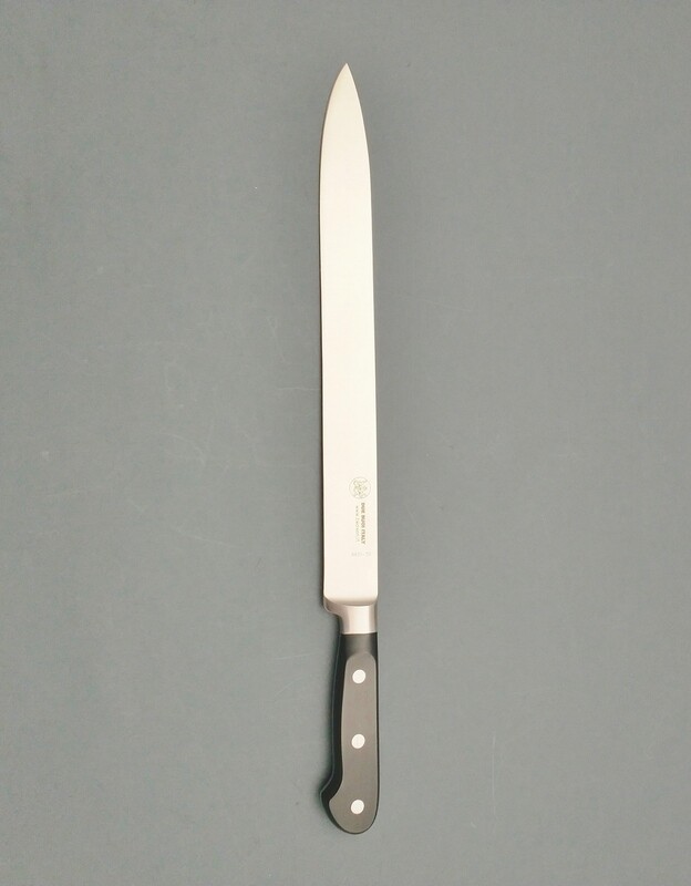 BLUE FARM | Due Buoi knives. Chef&#39;s Slicing Knife. St. steel. Black