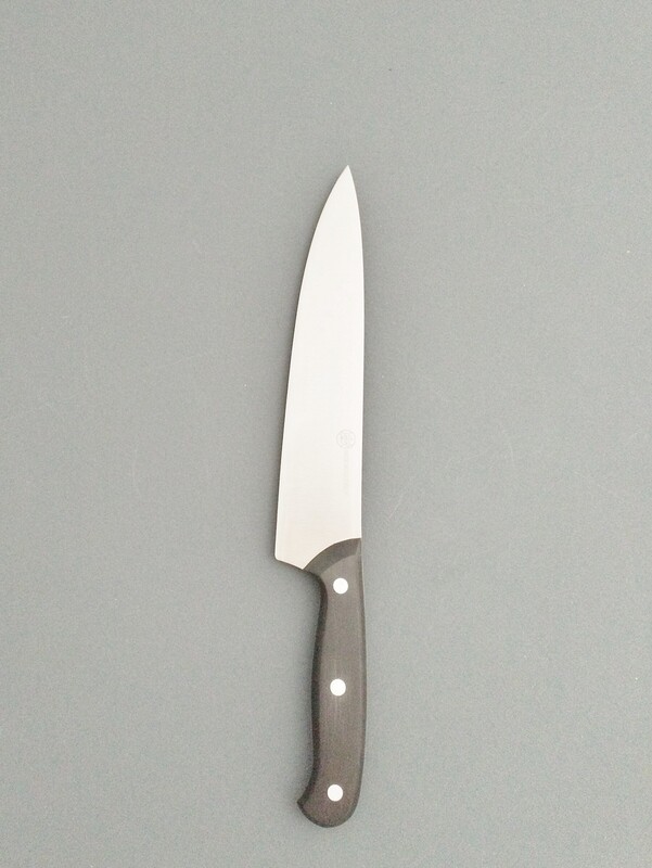 BLUE FARM | Due Buoi knives. Blanked utility knife cm 15. St. steel. Black