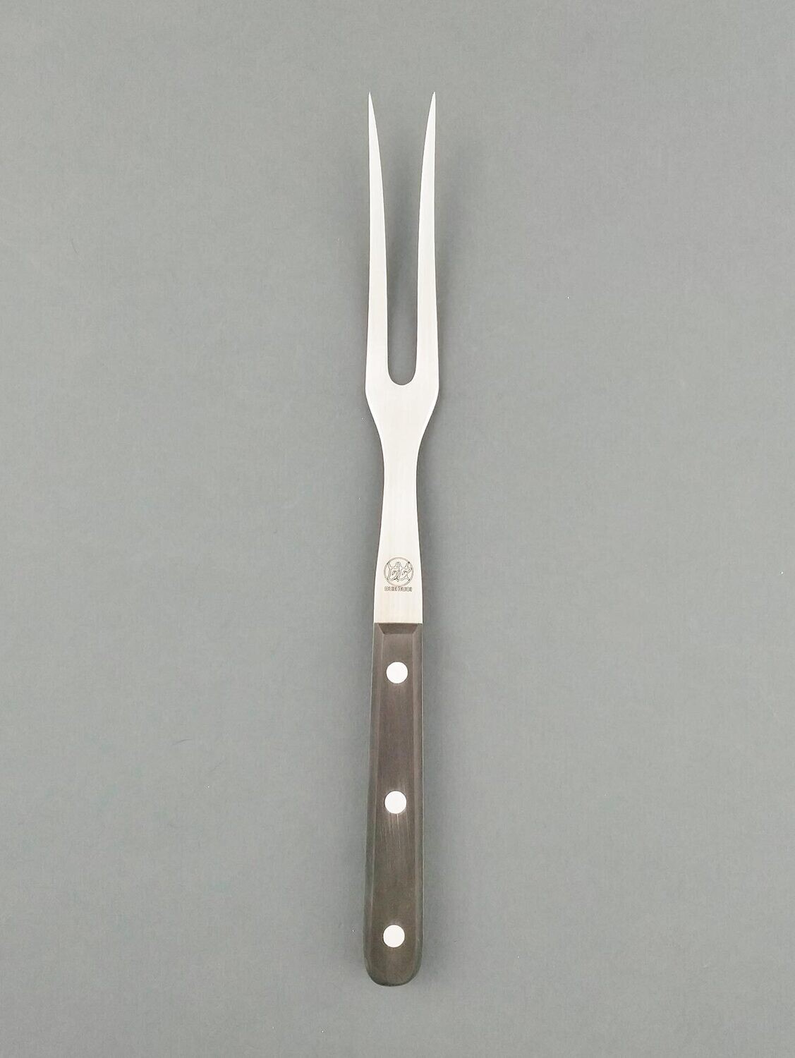 BLUE FARM | Due Buoi knives. Blanked fork 17 cm. St. steel. Black