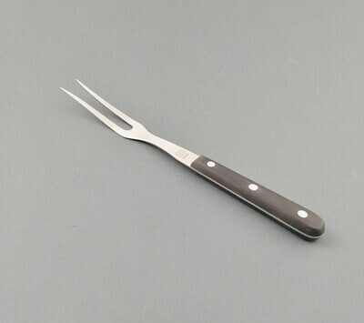 BLUE FARM | Due Buoi knives. Blanked fork 17 cm. St. steel. Black