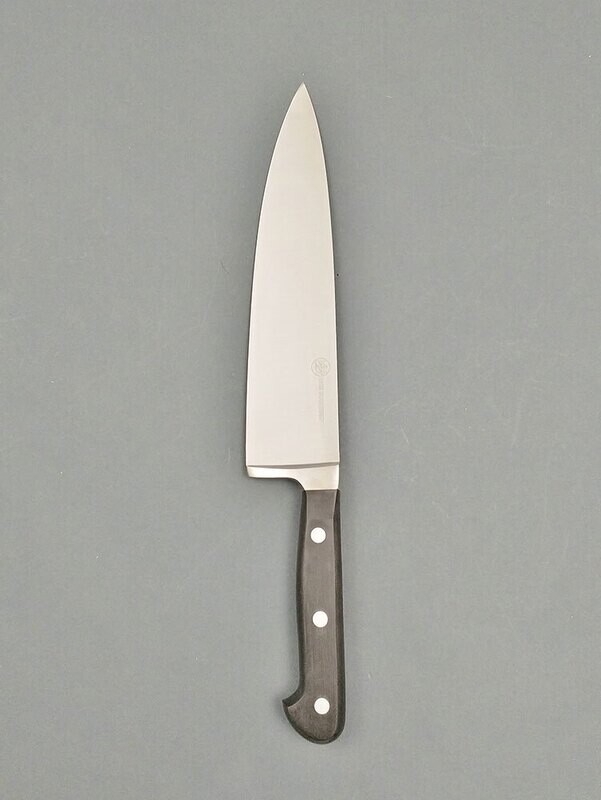 BLUE FARM | Due Buoi knives. Forged utility knife cm 20. St. steel. Black
