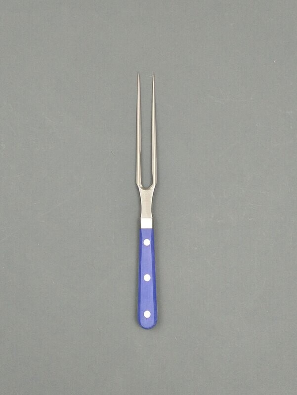 BLUE FARM | Due Buoi knives. Forged fork 17 cm. St. steel. Black