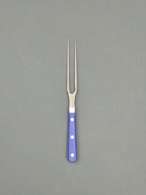 BLUE FARM | Due Buoi knives. Forged fork 17 cm. St. steel. Black