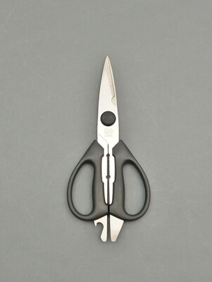 BLUE FARM | Due Buoi knives. 1059. Kitchen scissors. St. steel Black