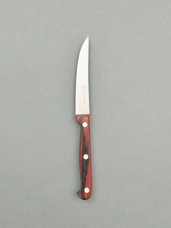 BLUE FARM | Due Buoi knives. Chef&#39;s Slicing Knife. St. steel. Black