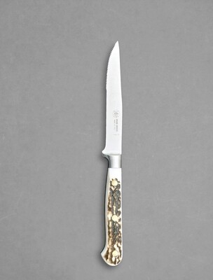 BLUE FARM | Due Buoi knives. St. steel forged Steak Knife