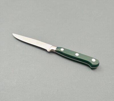 BLUE FARM | Due Buoi knives. St. steel forged Steak Knife green
