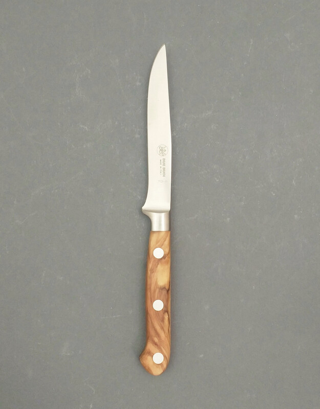 BLUE FARM | Due Buoi knives. St. steel forged Steak Knife green
