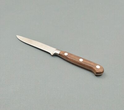 BLUE FARM | Due Buoi knives. St. steel forged Steak Knife wengé