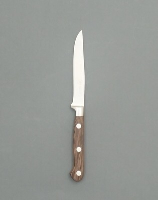 BLUE FARM | Due Buoi knives. St. steel forged Steak Knife wengé