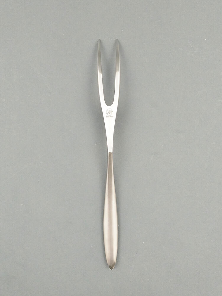 BLUE FARM | Due Buoi knives. Forged dining fork, stainless steel