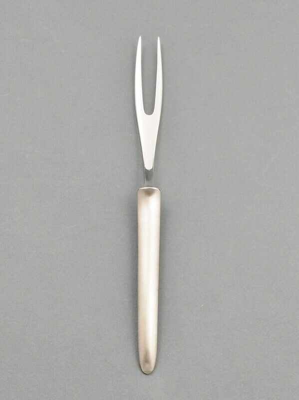 BLUE FARM | Due Buoi knives. Forged dining fork, stainless steel