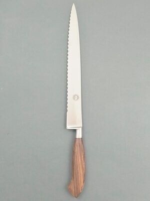 BLUE FARM | Due Buoi knives. Forged bread knife, stainless steel