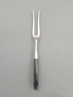 BLUE FARM | Due Buoi knives. Forged serving fork, stainless steel