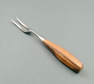 BLUE FARM | Due Buoi knives. Forged serving fork, stainless steel