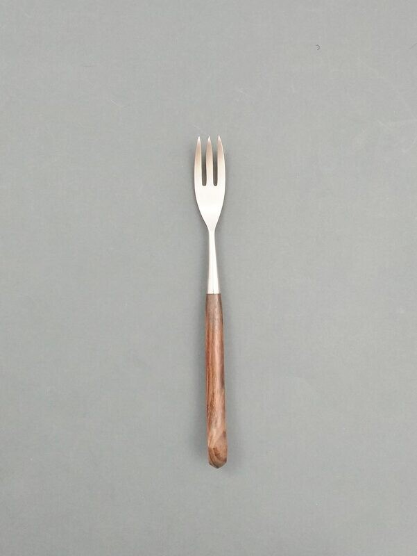 BLUE FARM | Due Buoi knives. Table forged cutler. Palissandro