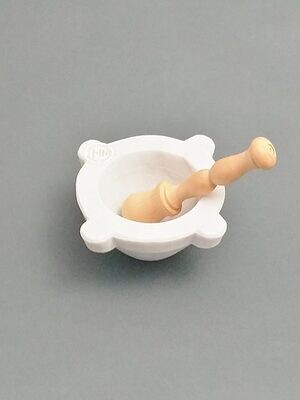 BLUE FARM | Due Buoi knives. Carrara Mortar dia.: cm 7