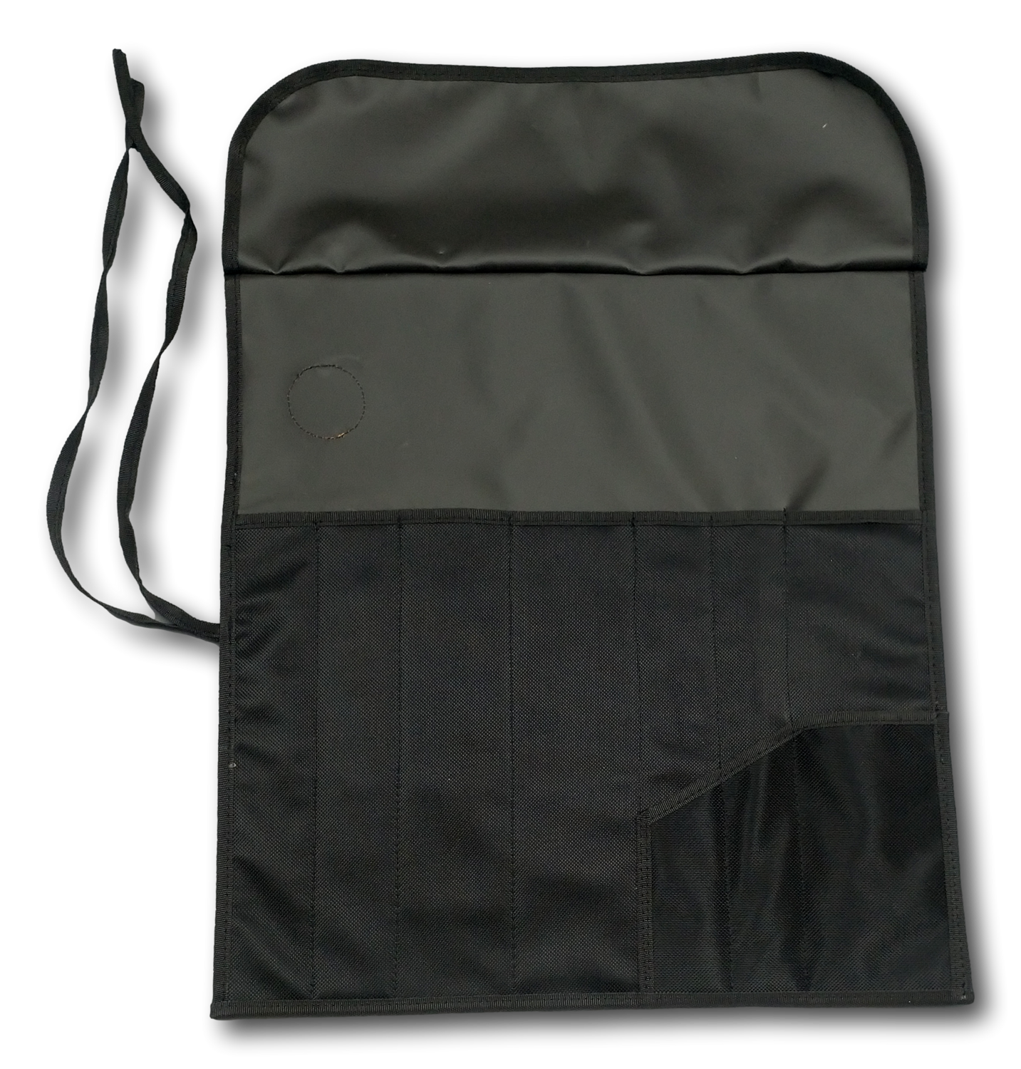 BLUE FARM | Due Buoi knives. Light Black roll bag with 10 slots