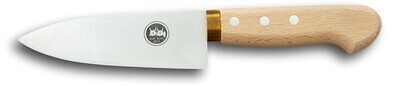 KALINDRA | Due Buoi knives. 841. Stainless steel, wood and brass chef &amp; butcher knife