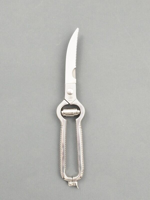 BLUE FARM | Due Buoi knives. 2239/A. Poultry Shears st. steel