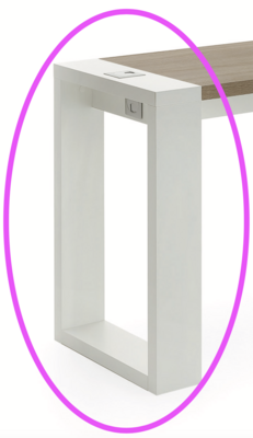 BLUE FARM | Vismara Living table leg LOW