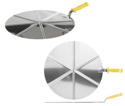 BLUE FARM | Lilly. Stainless steel pizza cutter for serving and cutting pizzas. 5 proposals