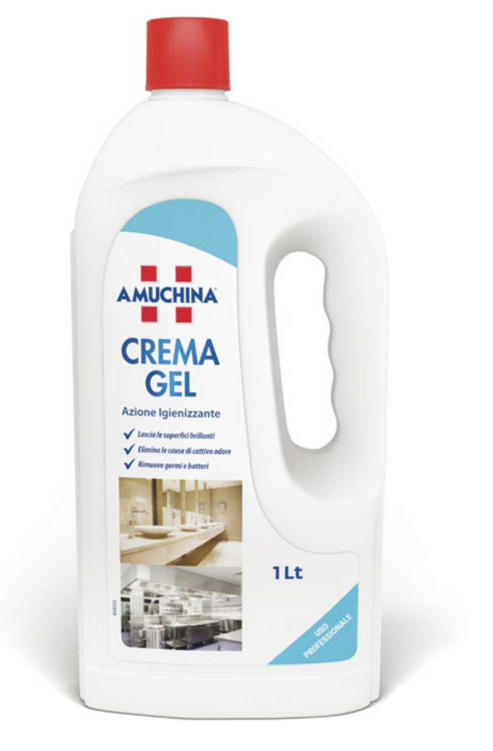 BLUE FARM | Amuchina. Sanitizing cleansing gel cream - 1 lt