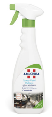 BLUE FARM | Amuchina. Detergente spray multiuso vetri - 750 ml