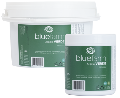 BLUE FARM | kalindra.it. Argilla Verde solum follonum 100% naturale. Uso esterno