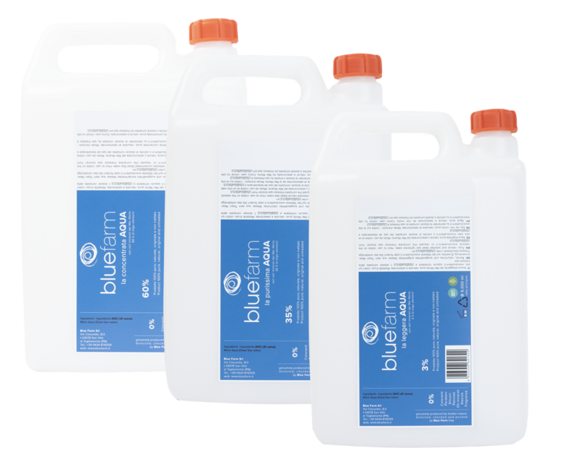 BLUE FARM | kalindra.it. Acque Spa: Spa water in 5 ltrs tank. External use