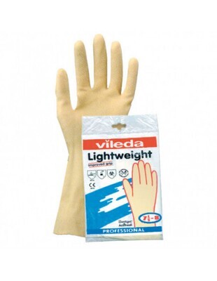 BLUE FARM | Vileda Professional. LightWeight High Tactile Sensitivity Latex Glove. 10 Pairs (20 Gloves)