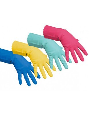 Professional cleaning gloves. Protection and hygiene