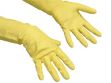 BLUE FARM | Vileda Contract: Category 1 plush latex glove. 4 sizes