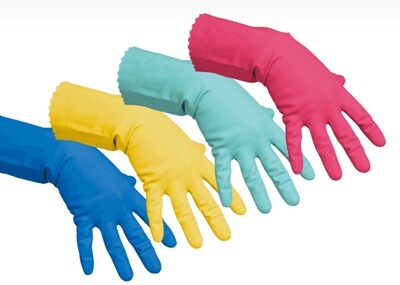 BLUE FARM | Vileda. Multi Purpose: General Building, Health Care &amp; HoReCa. 1 pair (2 gloves)