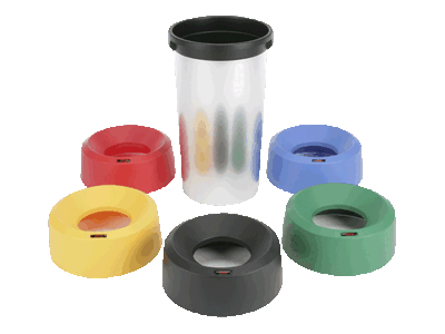BLUE FARM | Vileda Professional. IRIS ROUND (50 lt) waste containers and options