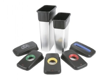 BLUE FARM | Vileda. Geo: Waste containers in 2 sizes with accessories