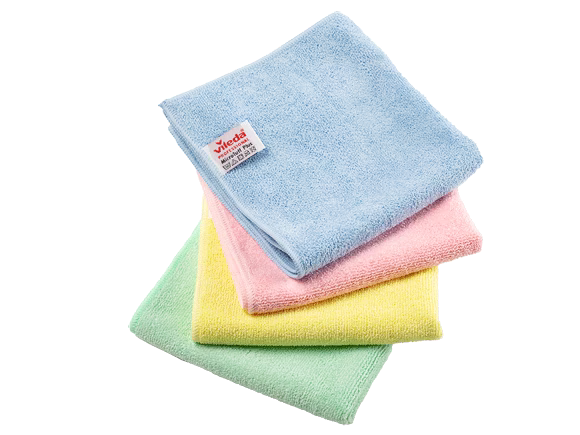 BLUE FARM | Vileda Professional. Panno MicroTuff Plus extra resistant 38 x 38 cm. kit 5 pieces