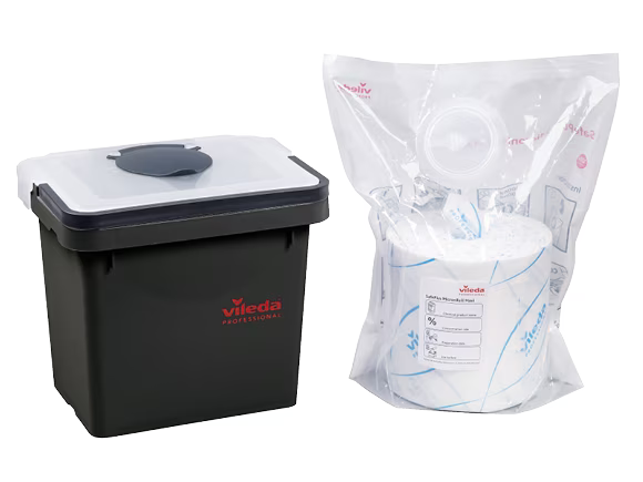 BLUE FARM | Vileda. SafePlus. 99.99% cleaning and sanitizing system